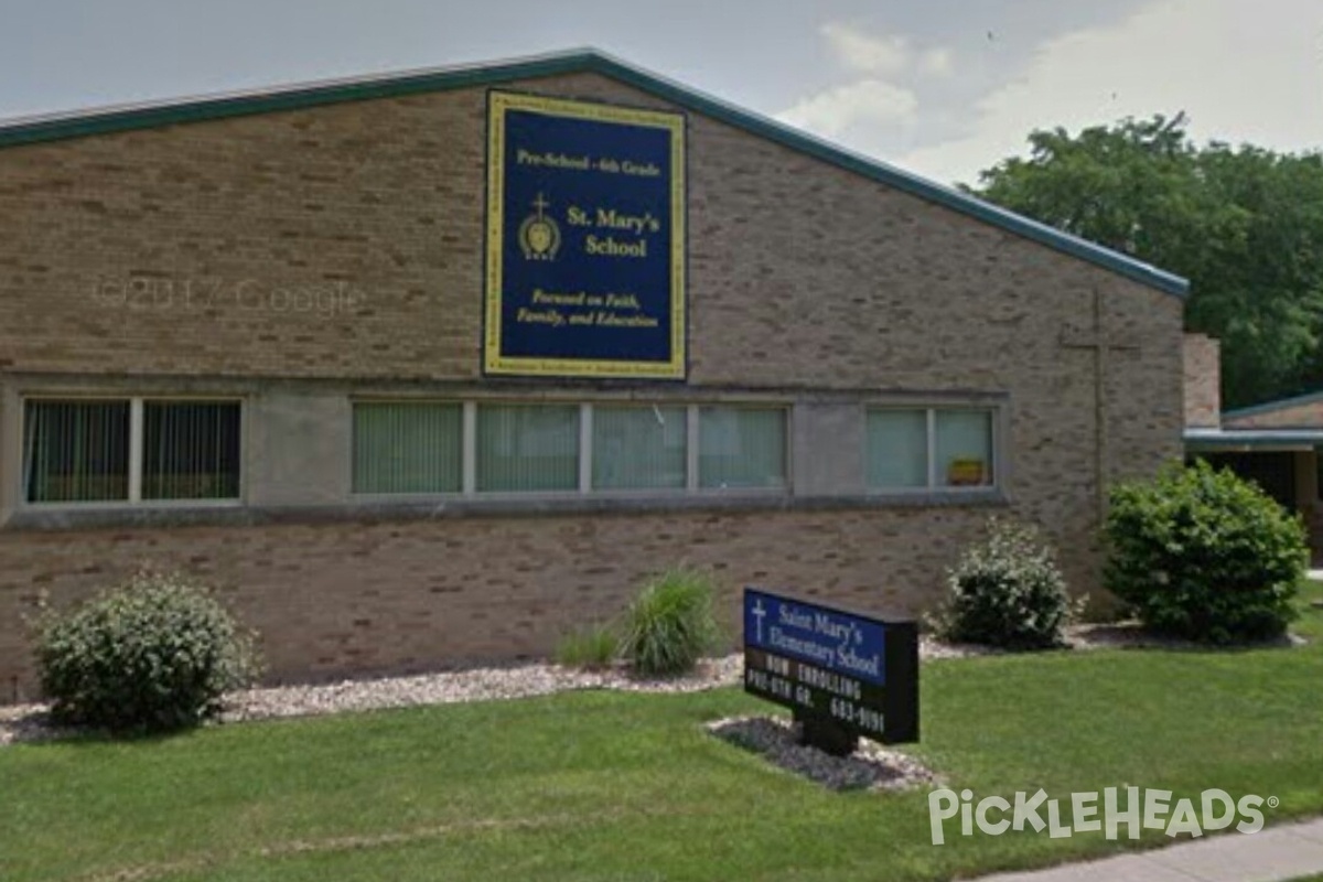 Photo of Pickleball at St. Mary's Catholic School Gym